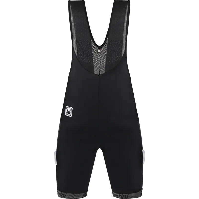 Santini Mens Gara Gel Intech Pad Bib Shorts Black S-2